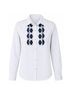 Chaps 100% Cotton Stripes Blue White Button-Down Shirt Size L - photo 5