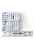 Chaps 100% Cotton Stripes Blue White Button-Down Shirt Size L - photo 13