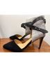 Joe's Jeans Gray Black Heels Size 7 - photo 3