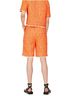 3.1 Phillip Lim Solid Tweed Orange Shorts Size 4 - photo 2