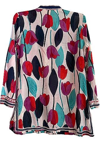 Tory Burch Long Sleeve Button-Down Shirt (view 2)