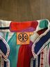 Tory Burch 100% Cotton Floral Multi Color Long Sleeve Button-Down Shirt Size 8 - photo 3