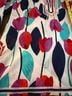 Tory Burch 100% Cotton Floral Multi Color Long Sleeve Button-Down Shirt Size 8 - photo 5