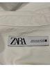 Zara 100% Cotton Solid White Denim Jacket Size M - photo 3