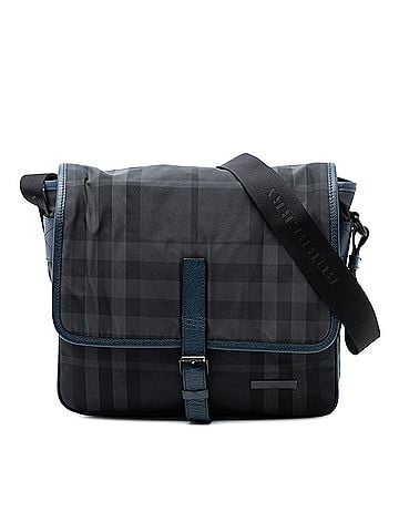 Burberry Smoke Check Nylon Messenger Bag (view 1)
