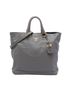 Prada 100% Leather Gray Soft Calf Open Convertible Tote One size - photo 1