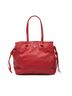 Prada 100% Leather Red Vitello Daino Drawstring Tote One size - photo 1