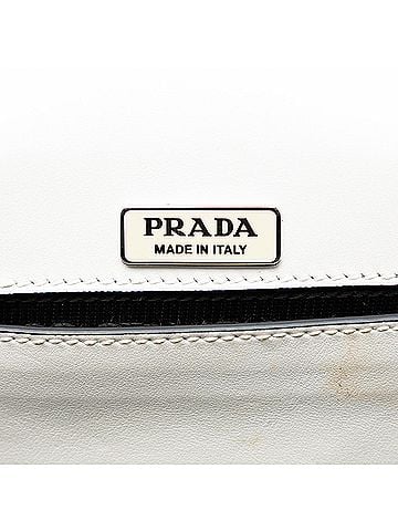 Prada City Calf Studded Folk Corsiere Satchel (view 2)