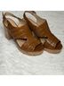Ralph Lauren 100% Leather 100% Polyurethane Animal Print Brown Sandals Size 9 1/2 - photo 10