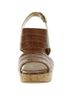 Ralph Lauren 100% Leather 100% Polyurethane Animal Print Brown Sandals Size 9 1/2 - photo 8