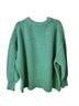 Free People 100% Cotton Green Pullover Sweater Size L - photo 4