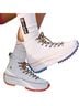 Converse White Multi Color Sneakers Size 10 - photo 1