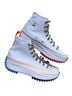 Converse White Multi Color Sneakers Size 10 - photo 6