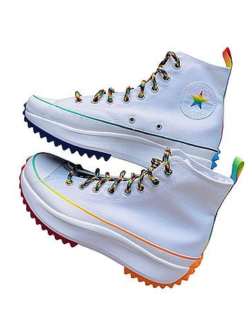 Converse Run Star Hike Pride Sneakers (view 2)