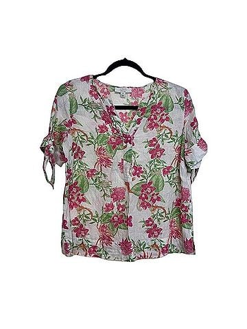 Charter Club luxury linen Short Sleeve T-Shirt (view 1)