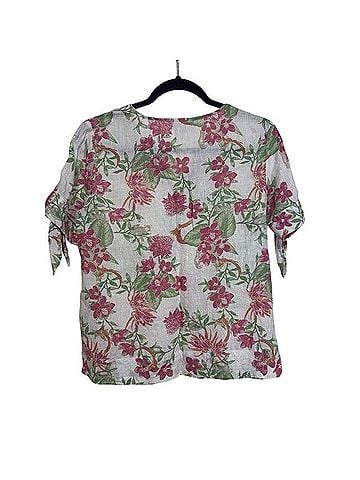 Charter Club luxury linen Short Sleeve T-Shirt (view 2)