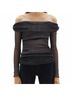 Jonathan Simkhai Standard Black Long Sleeve Top Size S - photo 9