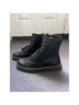 Supreme X Dr. Martens 100% Leather Black Boots Size 10 - photo 4