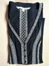 Veronica Beard 100% Silk Black White Silk Top Size 12 - photo 7