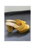 Antonio Melani 100% Leather Solid Yellow Heels Size 8 1/2 - photo 11