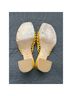Antonio Melani 100% Leather Solid Yellow Heels Size 8 1/2 - photo 7