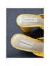 Antonio Melani 100% Leather Solid Yellow Heels Size 8 1/2 - photo 10