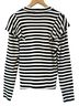 Veronica Beard Stripes Black White Blouse Size L - photo 2