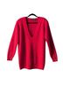 Jeanne Pierre Solid Red Wool Pullover Sweater Size S - photo 1