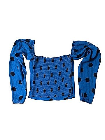 Reformation Marjorie Top Long Sleeve Blouse (view 2)