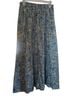 dip 100% Cotton Floral Blue Casual Skirt Size S - photo 4