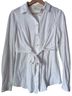 Maeve 100% Cotton White Long Sleeve Top Size XS - photo 1