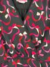 Kate Spade New York 100% Polyester 100% Polyester Floral Black Pink Red White Casual Dress Size 0 - photo 5