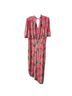 Alexia Admor Floral Pink Green Casual Dress Size L - photo 2