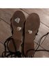 J.Crew Black Tan Sandals Size 8 - photo 5