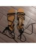 J.Crew Black Tan Sandals Size 8 - photo 3