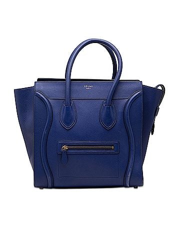 Céline Mini Calfskin Luggage Tote (view 1)