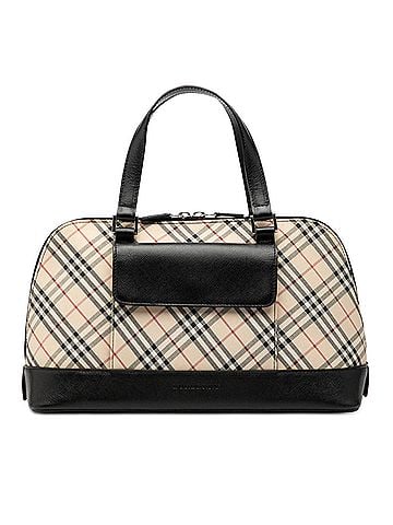 Burberry Nova Check Canvas Handbag (view 1)