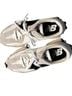 New Balance White Black Sneakers Size 8 1/2 - photo 3