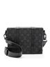 Louis Vuitton 100% Leather Black Louis Vuitton Monogram Eclipse Trunk Messenger One size - photo 1