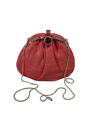 Judith Leiber Leather Clutch (view 1)