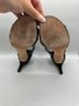 Stuart Weitzman 100% Leather Solid Black Heels Size 7 - photo 7