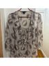 Ann Taylor Animal Print Multi Color Blouse Size M - photo 4