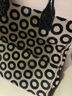 Kate Landry Polka Dots Black Tan Leather Tote One size - photo 4