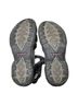 Teva Solid Black Purple Gray Sandals Size 6 - photo 3