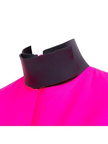 Prada rare PRADA 2018 Runway Look48 neon pink red zip vest dress IT38 XS Celine Dion (view 2)