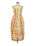 Christopher John Rogers for Target 100% Cotton 100% Polyester Plaid Multi Color Cocktail Dress Size 10 - photo 1