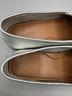 Coach 100% Leather Solid Silver Flats Size 9 - photo 8
