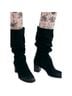 Free People 100% Suede Black Boots Size 9 1/2 - photo 3