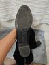 Free People 100% Suede Black Boots Size 9 1/2 - photo 6