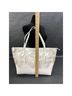 Liz Claiborne 100% Polyvinyl Chloride 100% Polyester Floral White Tote One size - photo 12